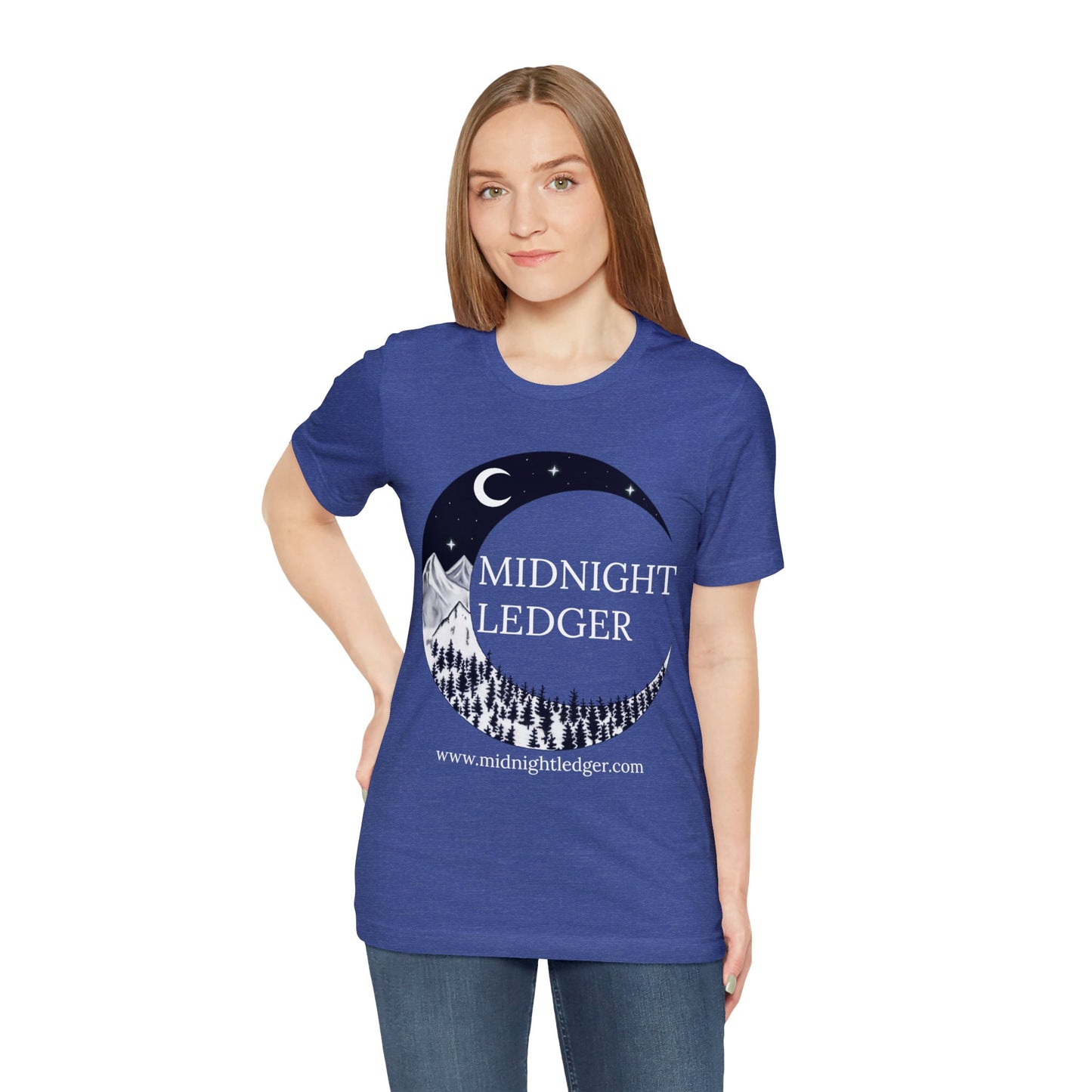 Midnight Ledger - Unisex Jersey Short Sleeve Tee