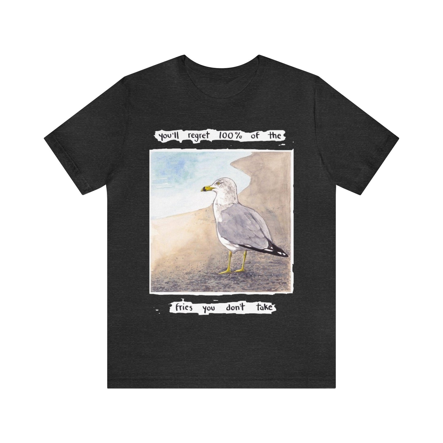 Seagull of Regret - Unisex Jersey Short Sleeve Tee