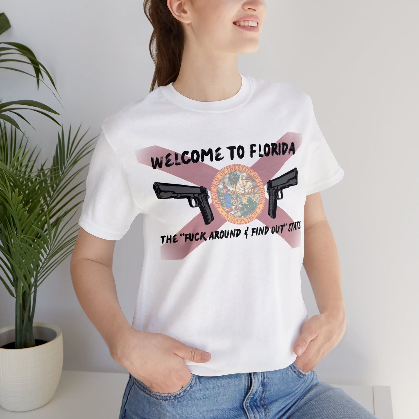 Welcome to Florida - Unisex Jersey Short Sleeve Tee