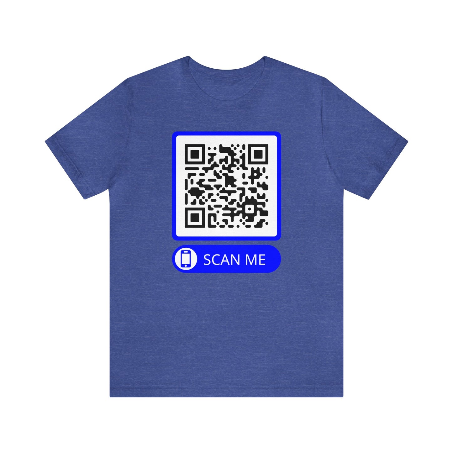 Rick Roll QR Scan Me - Unisex Jersey Short Sleeve Tee