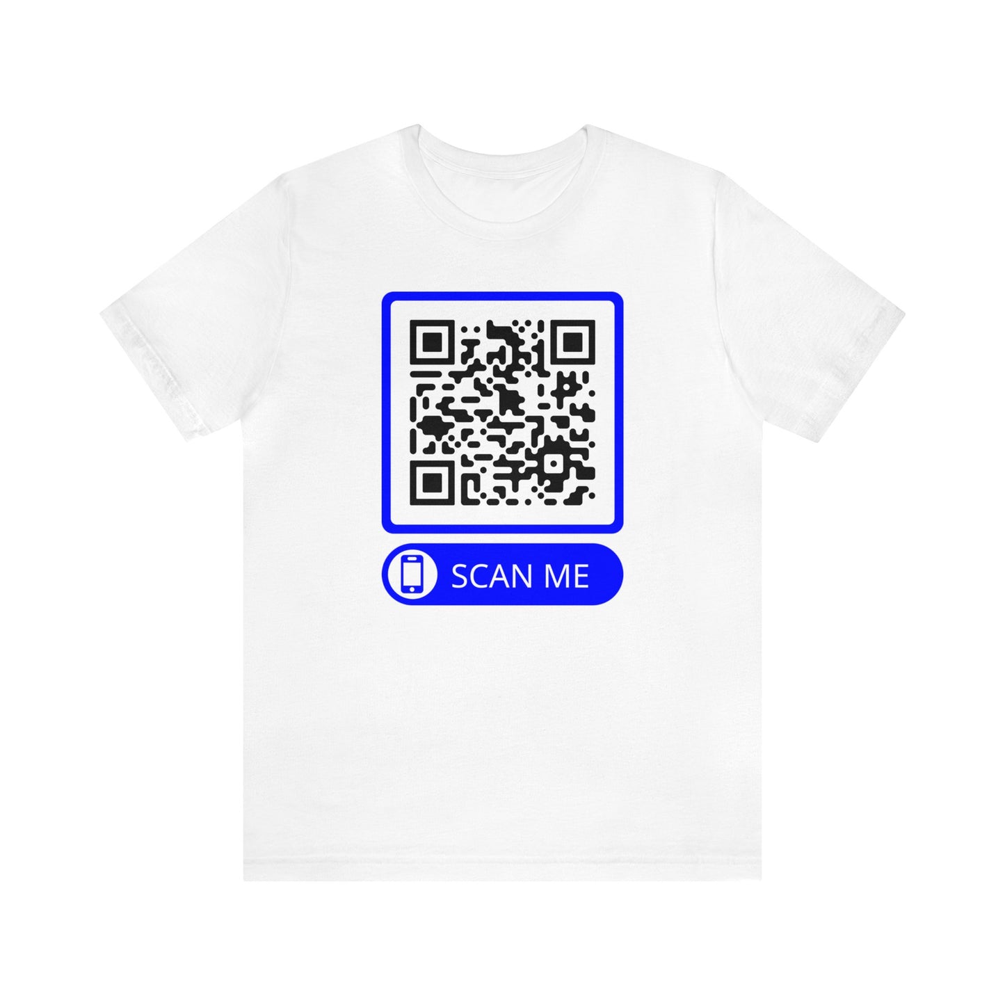 Rick Roll QR Scan Me - Unisex Jersey Short Sleeve Tee