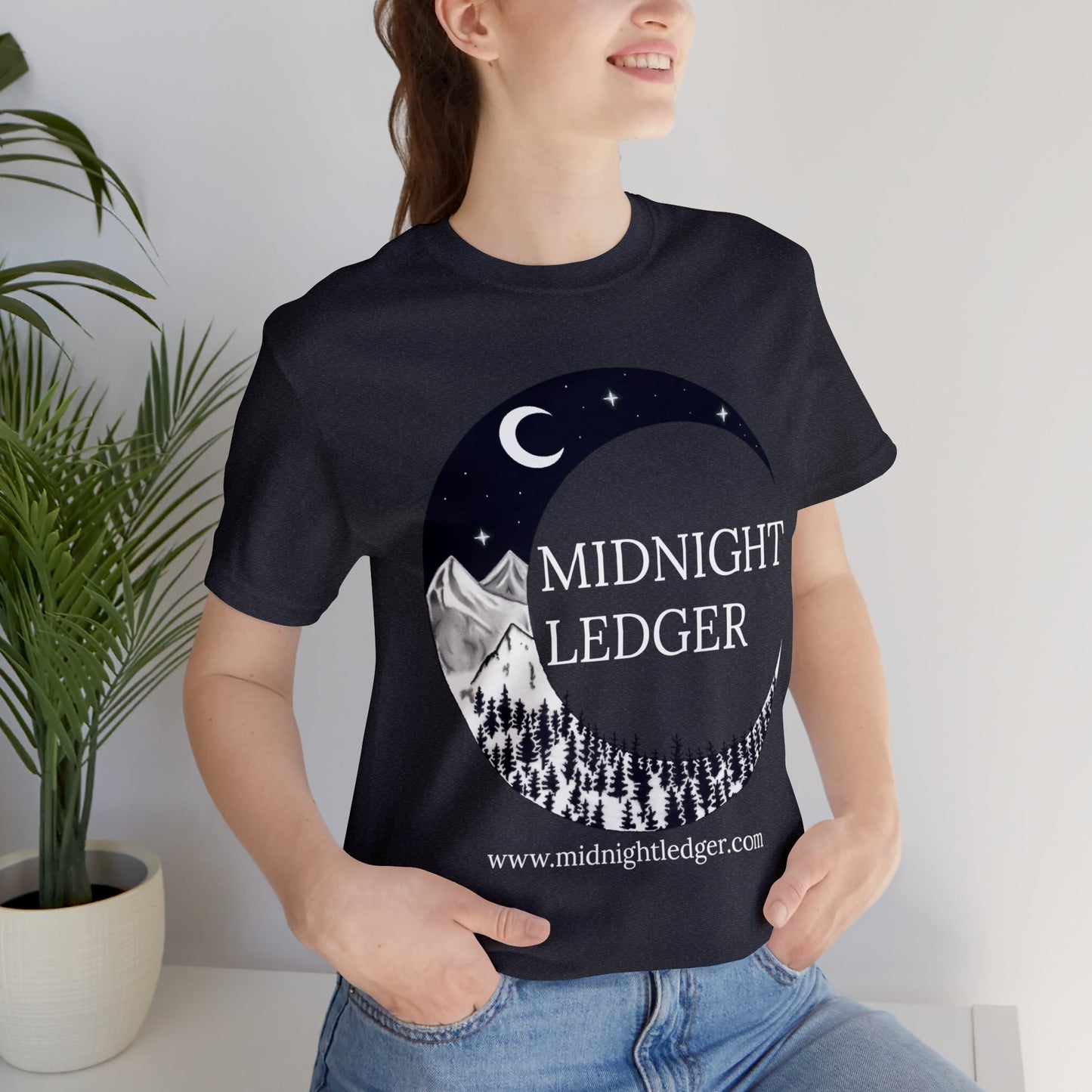 Midnight Ledger - Unisex Jersey Short Sleeve Tee