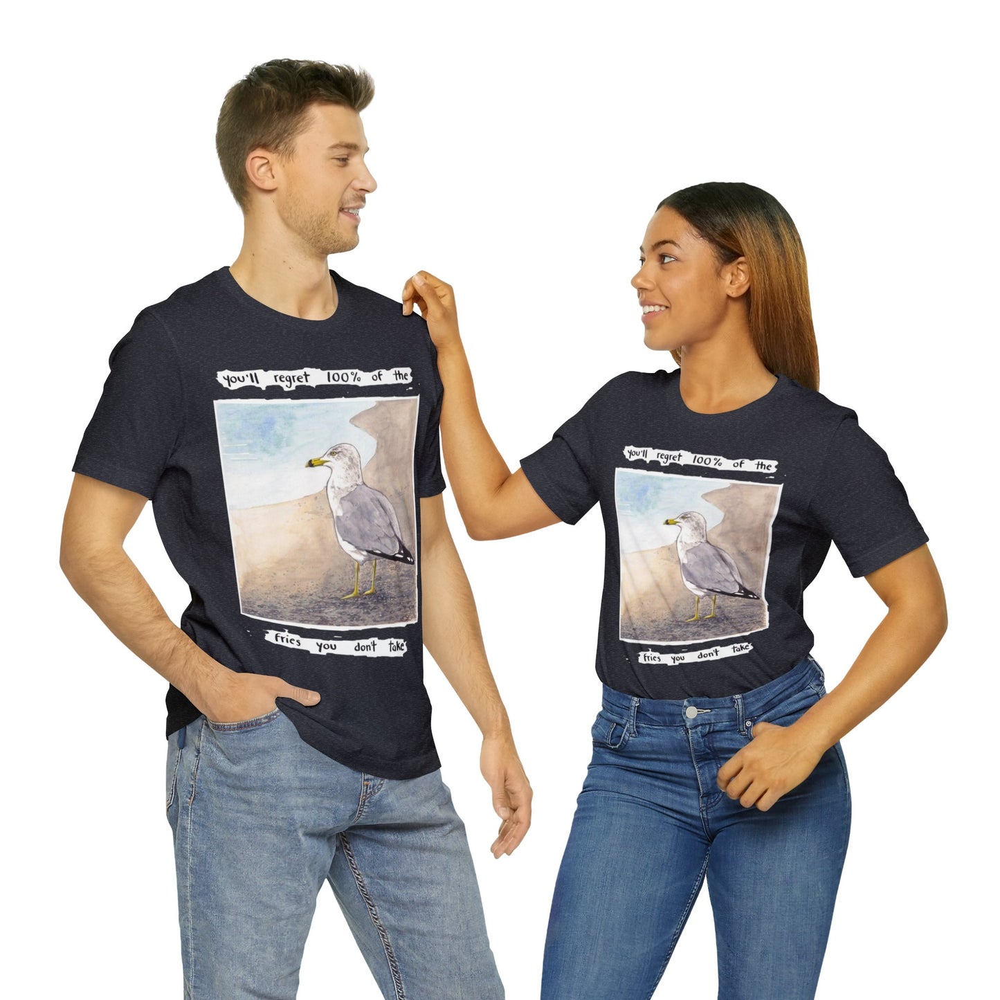 Seagull of Regret - Unisex Jersey Short Sleeve Tee