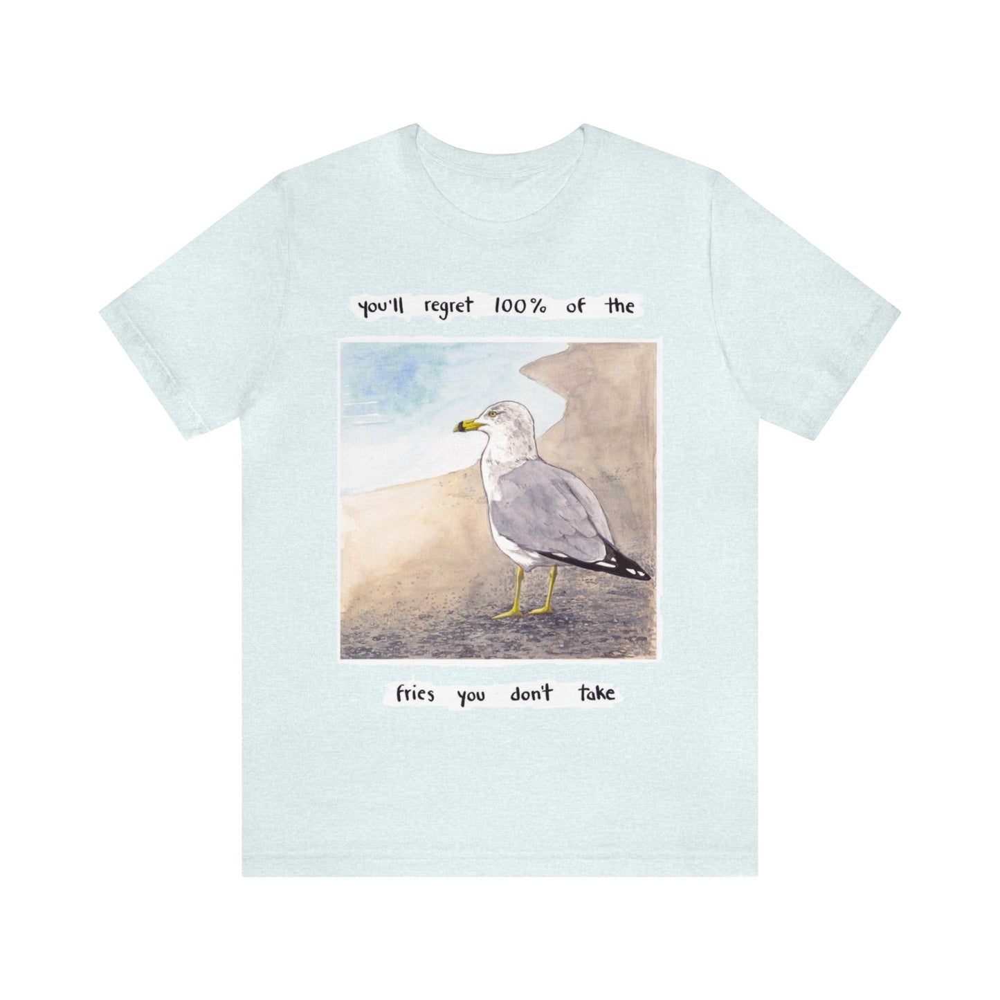 Seagull of Regret - Unisex Jersey Short Sleeve Tee