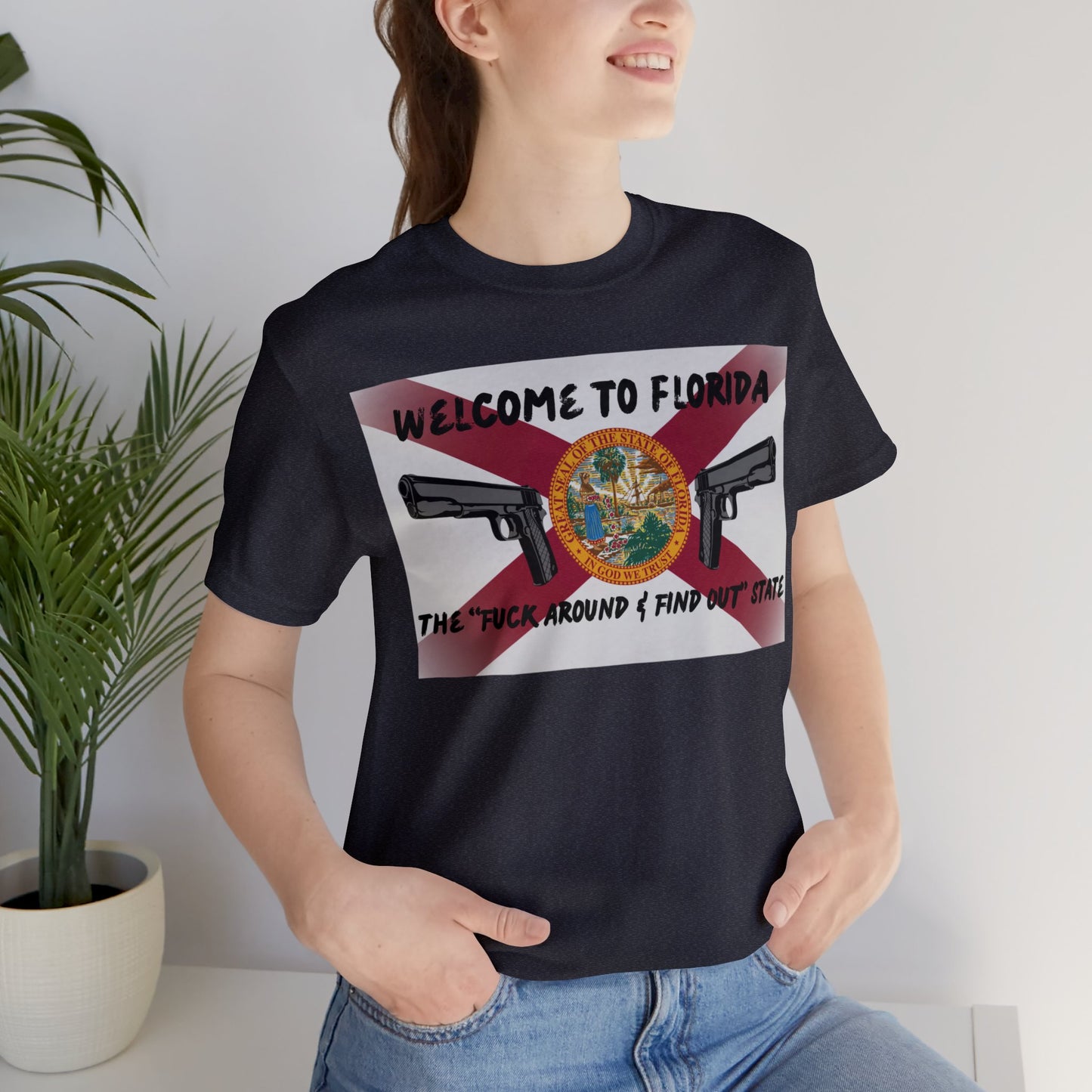 Welcome to Florida - Unisex Jersey Short Sleeve Tee