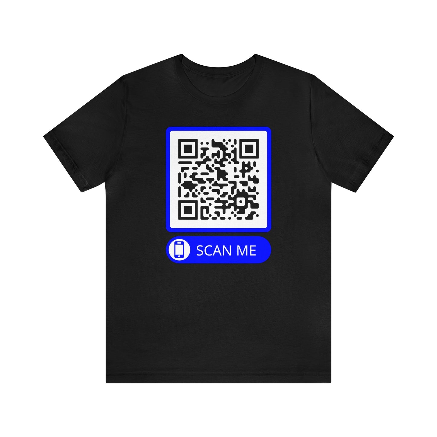 Rick Roll QR Scan Me - Unisex Jersey Short Sleeve Tee