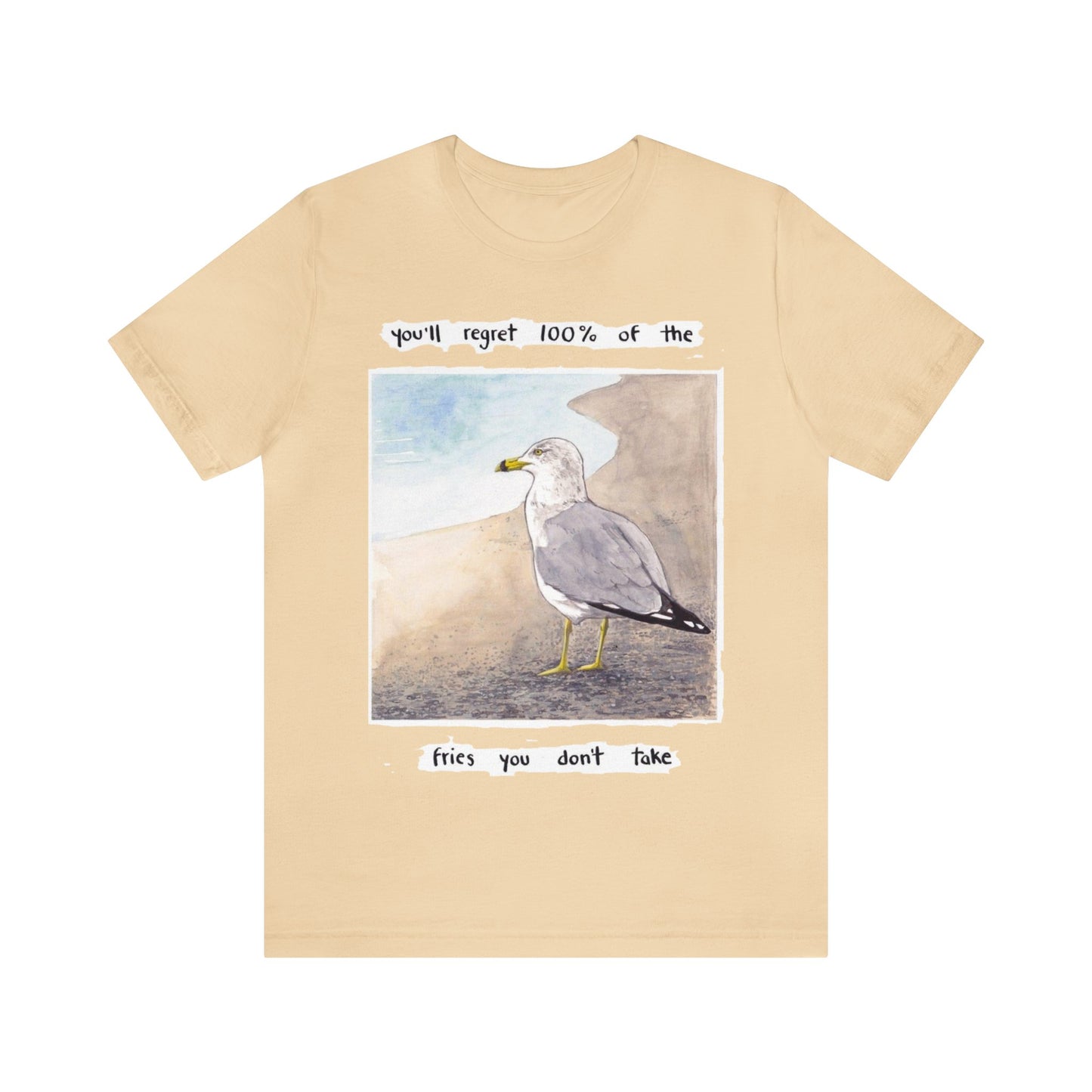 Seagull of Regret - Unisex Jersey Short Sleeve Tee