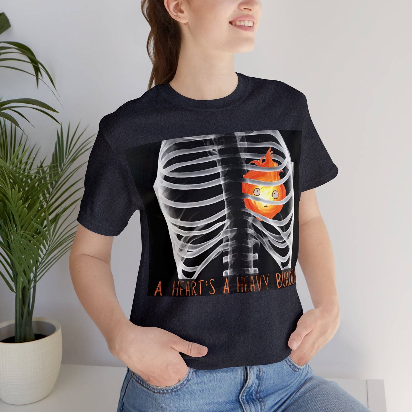 A Heart’s A Heavy Burden - Unisex Jersey Short Sleeve Tee