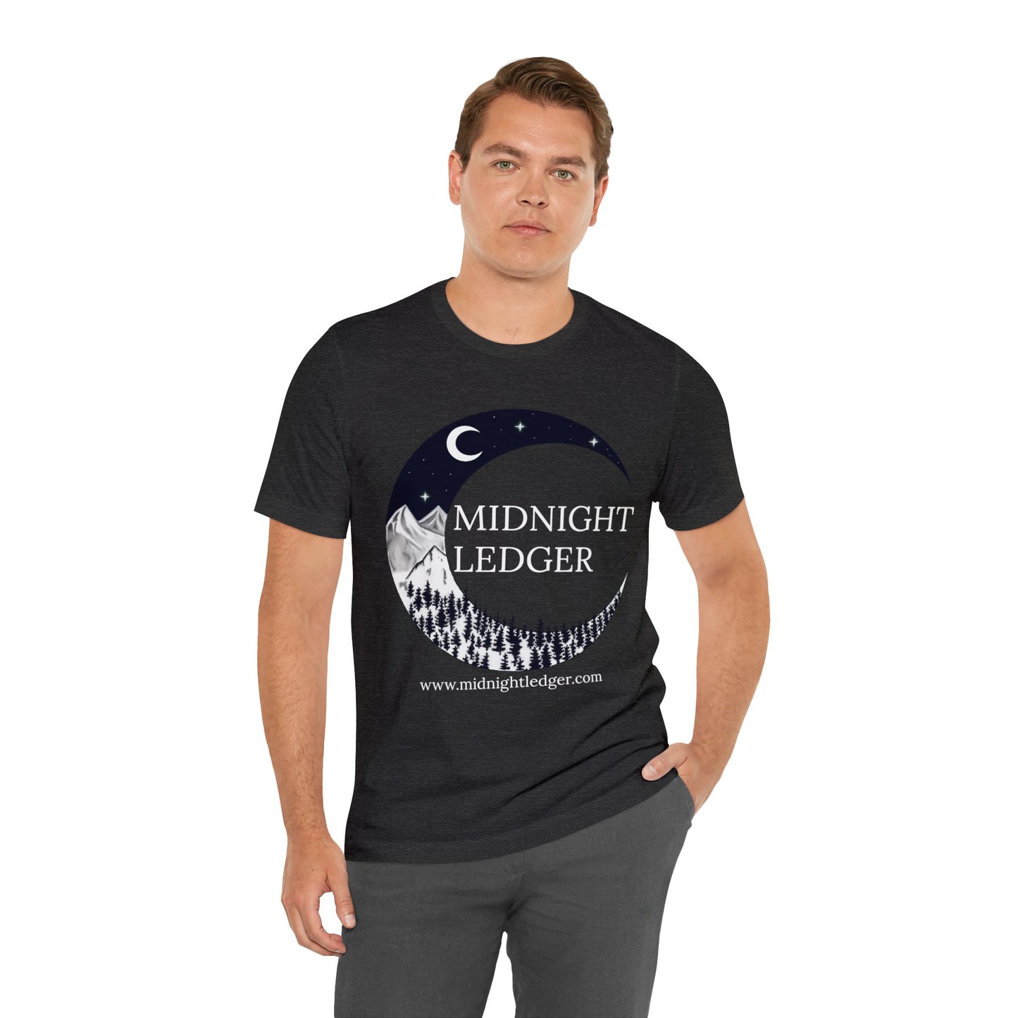 Midnight Ledger - Unisex Jersey Short Sleeve Tee