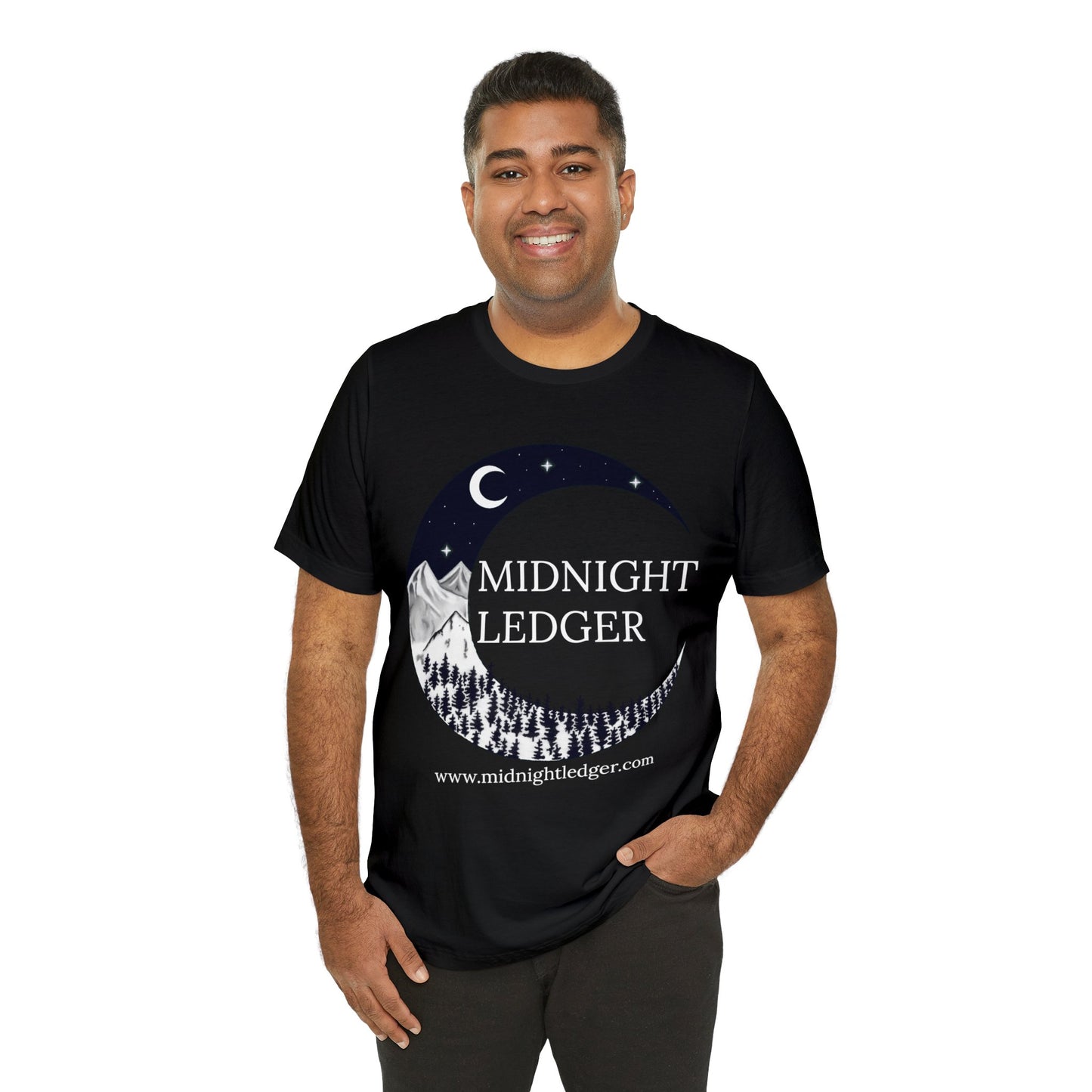 Midnight Ledger - Unisex Jersey Short Sleeve Tee