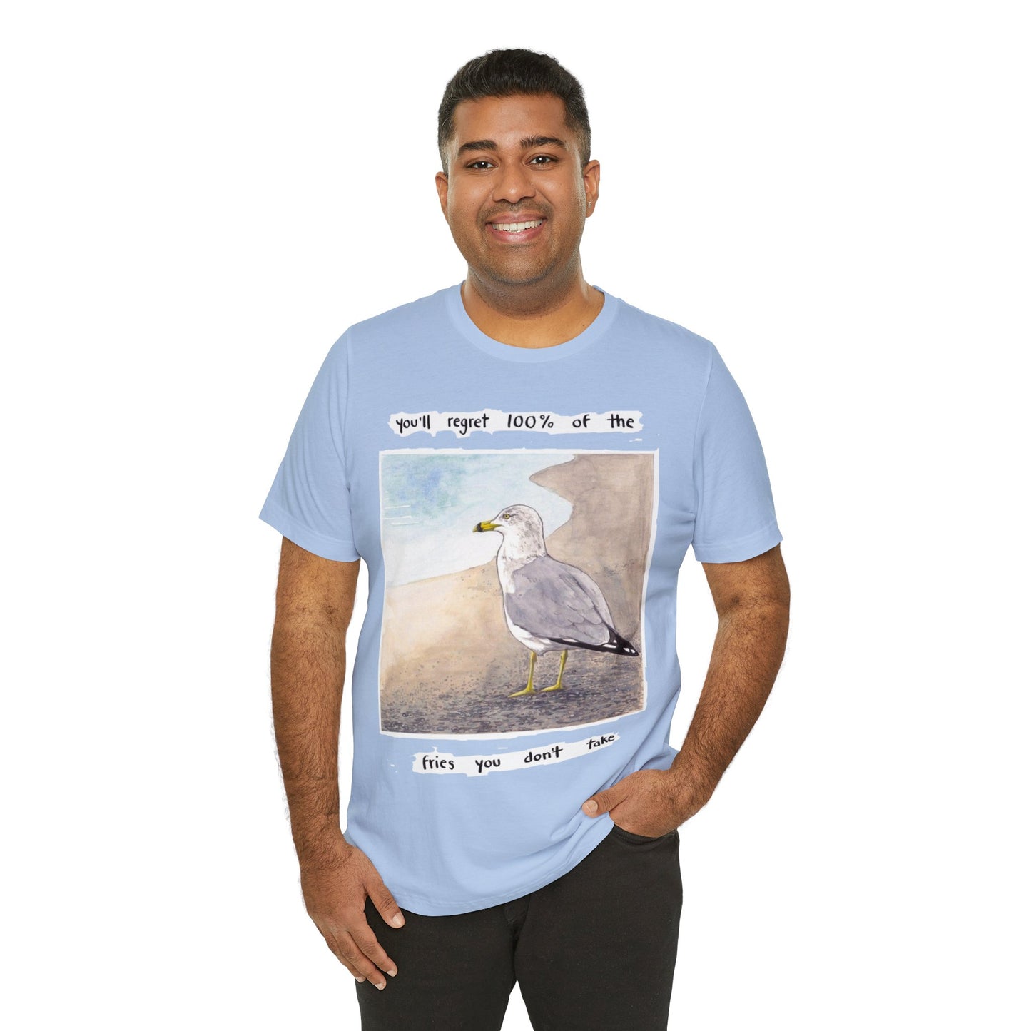 Seagull of Regret - Unisex Jersey Short Sleeve Tee