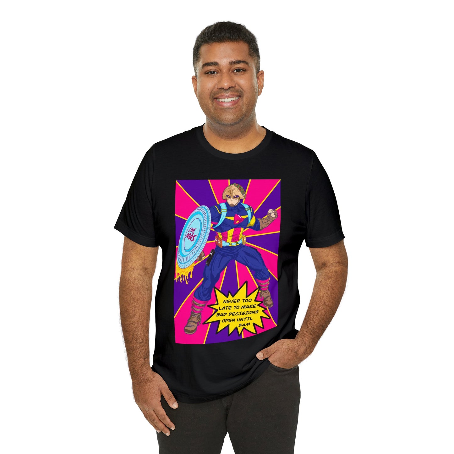 Captain Taco - Unisex Jersey Short Sleeve Tee