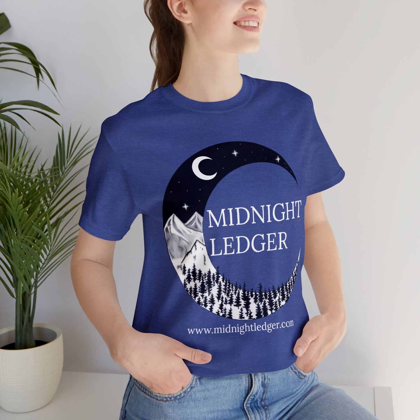 Midnight Ledger - Unisex Jersey Short Sleeve Tee