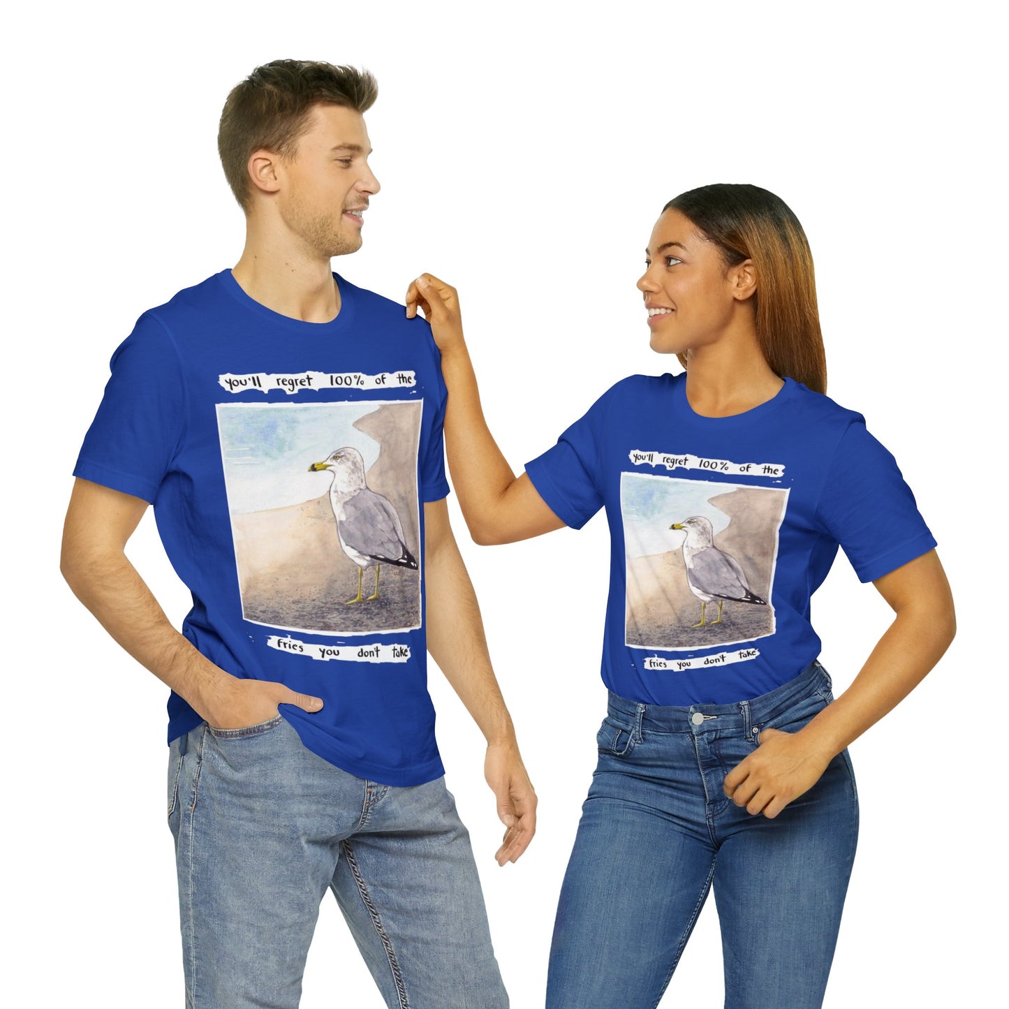 Seagull of Regret - Unisex Jersey Short Sleeve Tee