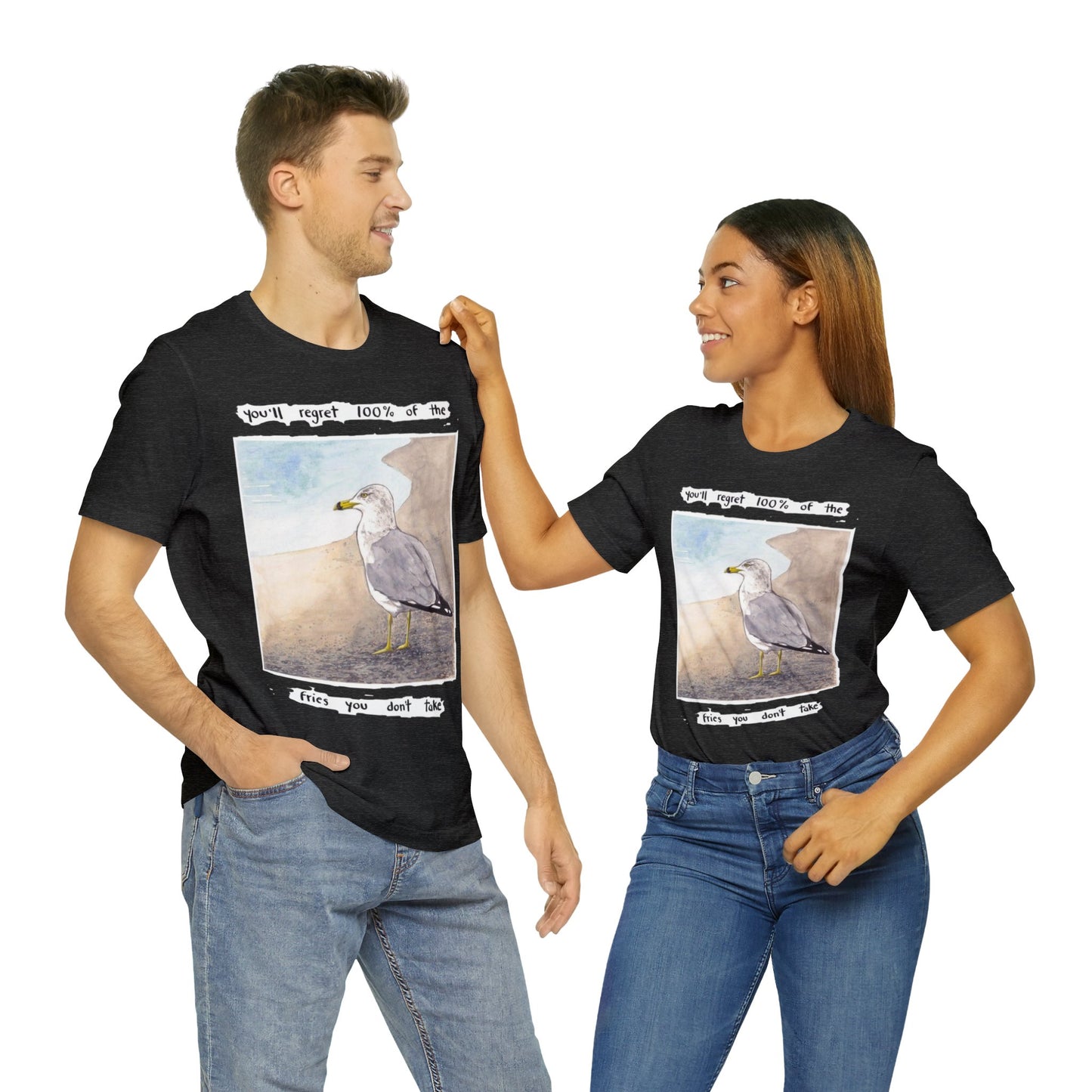 Seagull of Regret - Unisex Jersey Short Sleeve Tee