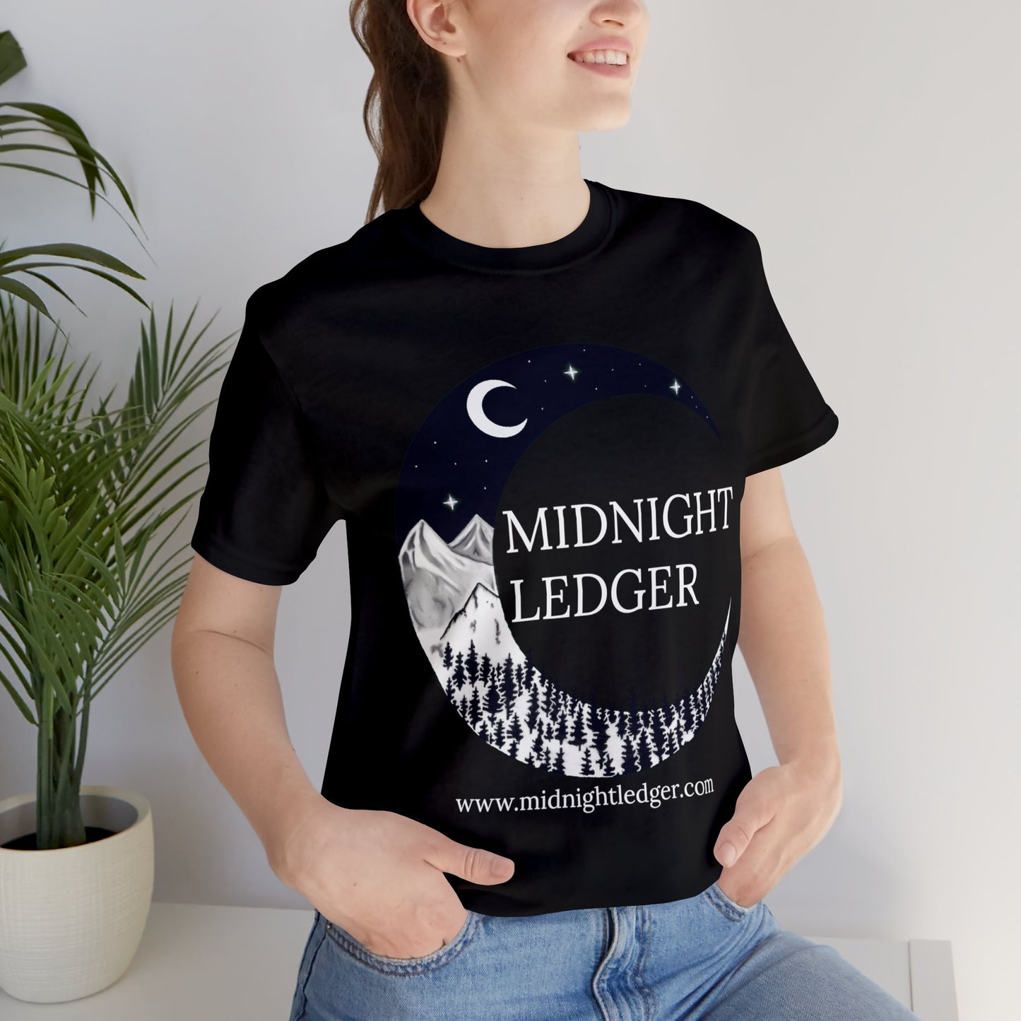 Midnight Ledger - Unisex Jersey Short Sleeve Tee