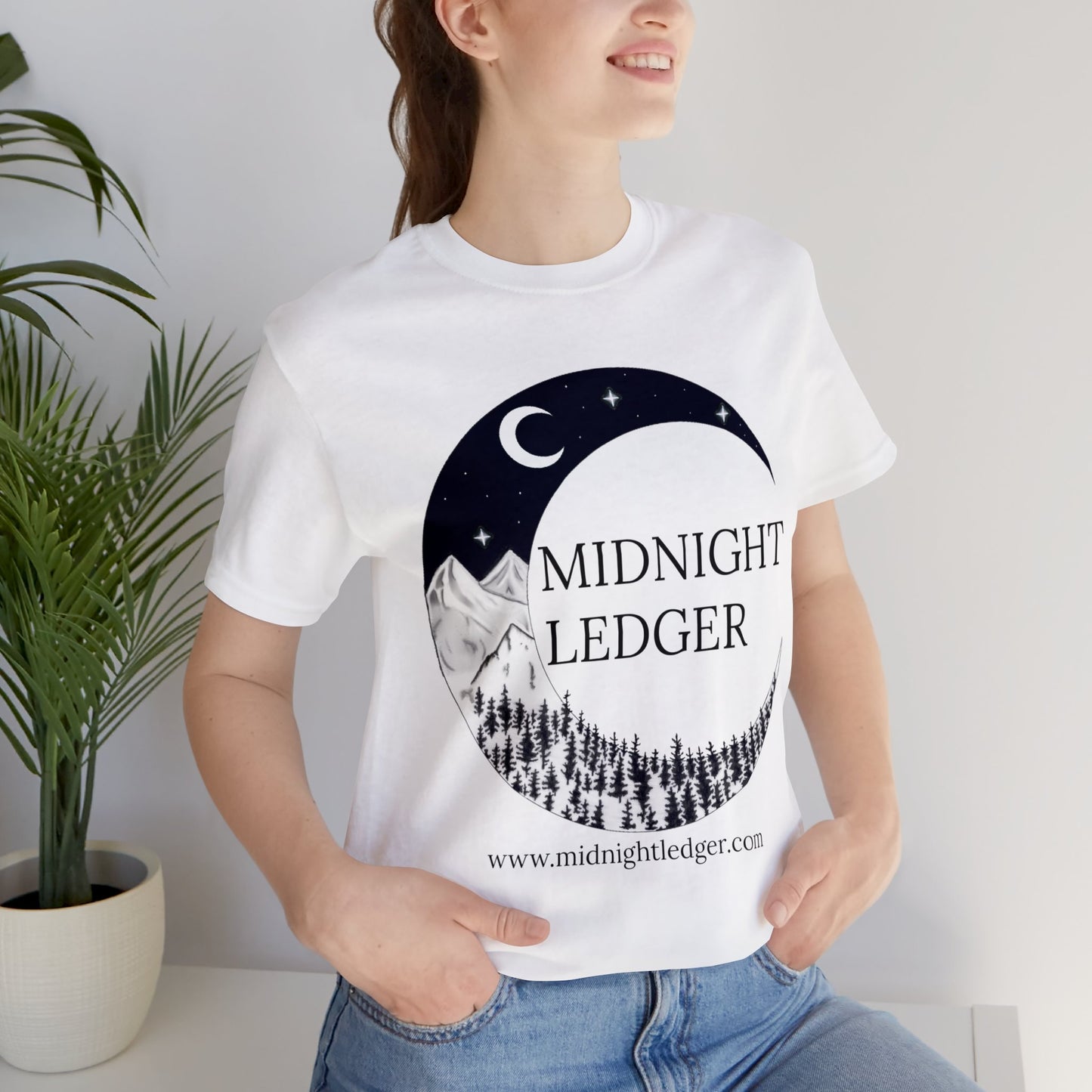 Midnight Ledger - Unisex Jersey Short Sleeve Tee