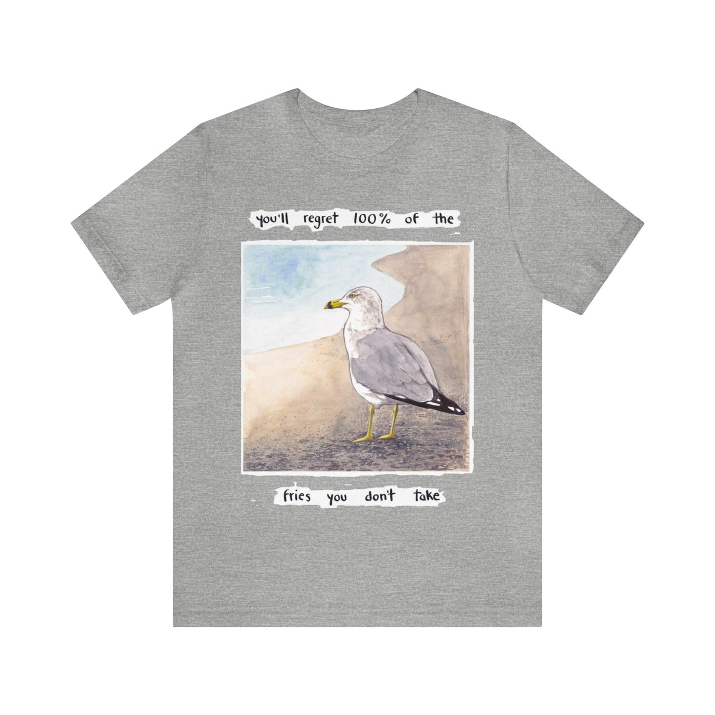 Seagull of Regret - Unisex Jersey Short Sleeve Tee