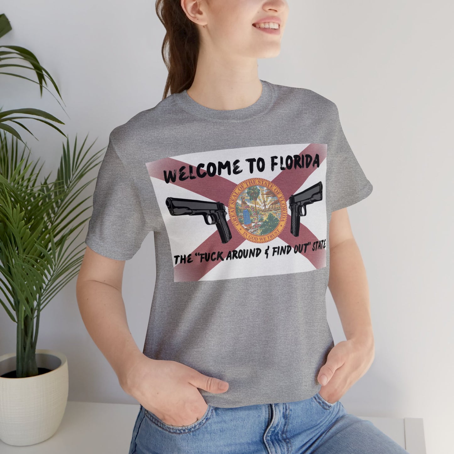 Welcome to Florida - Unisex Jersey Short Sleeve Tee