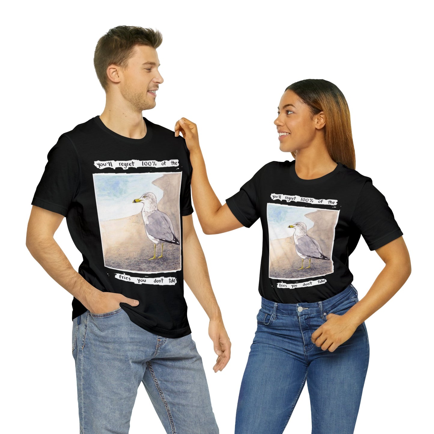 Seagull of Regret - Unisex Jersey Short Sleeve Tee