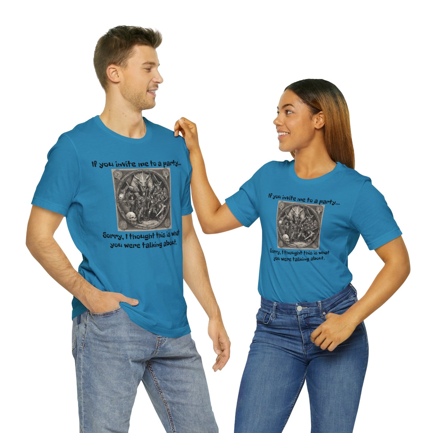 DnD Party - Unisex Jersey Short Sleeve Tee