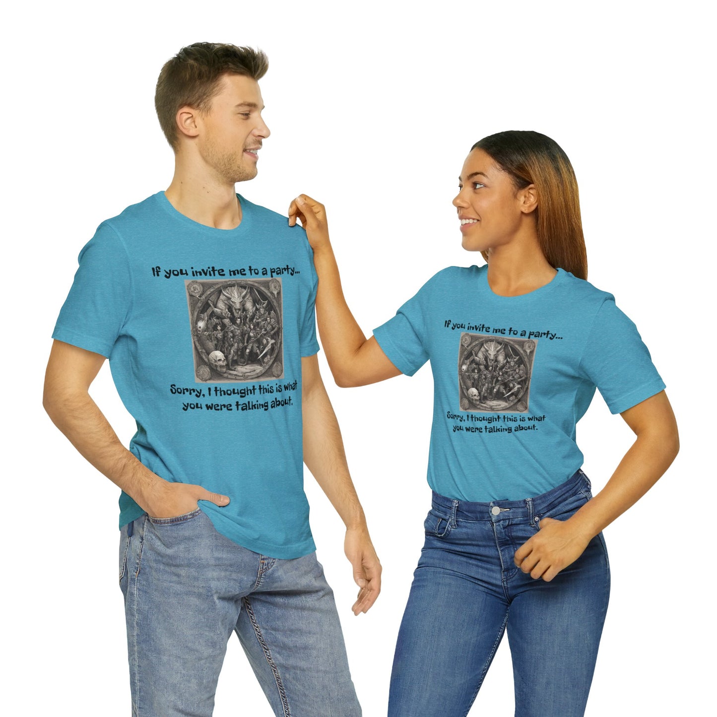 DnD Party - Unisex Jersey Short Sleeve Tee