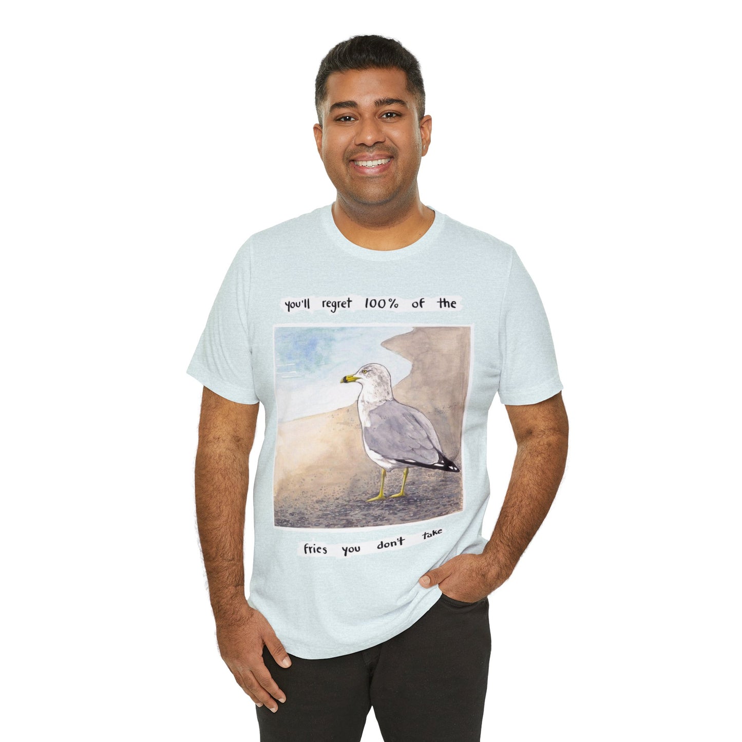 Seagull of Regret - Unisex Jersey Short Sleeve Tee