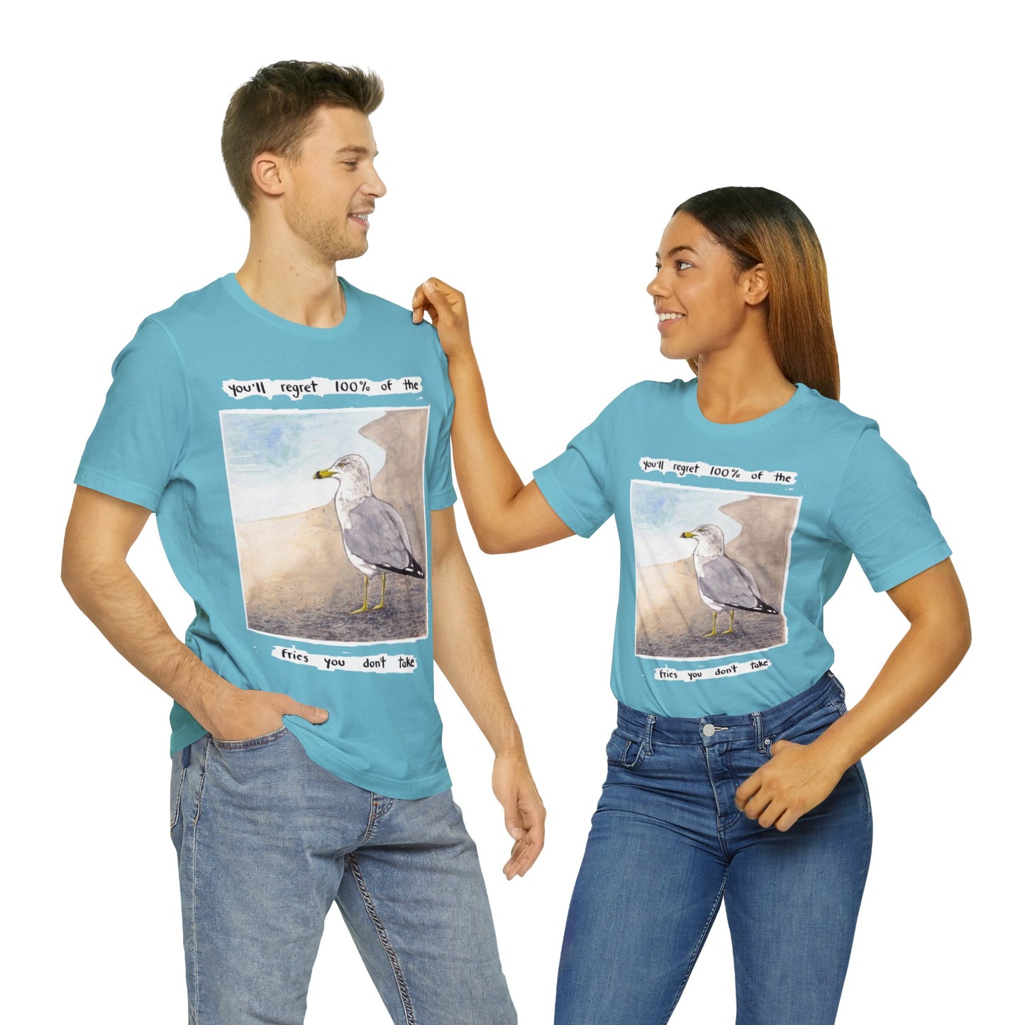 Seagull of Regret - Unisex Jersey Short Sleeve Tee