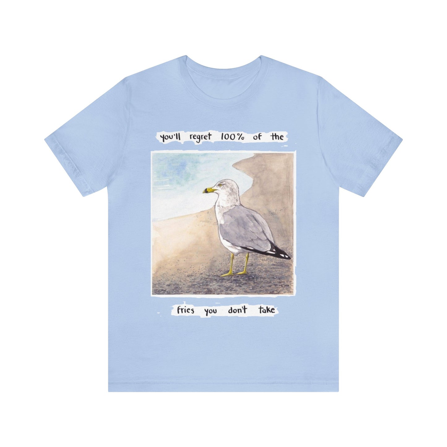 Seagull of Regret - Unisex Jersey Short Sleeve Tee