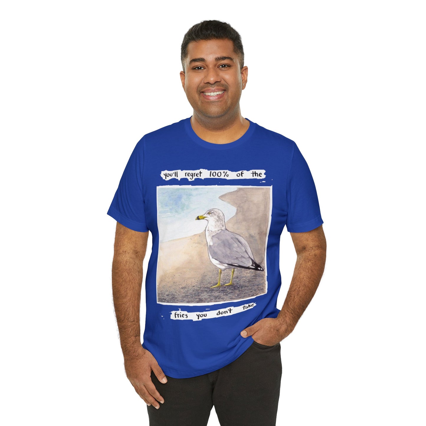 Seagull of Regret - Unisex Jersey Short Sleeve Tee