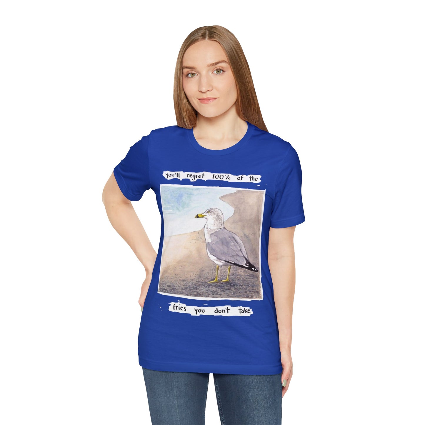 Seagull of Regret - Unisex Jersey Short Sleeve Tee