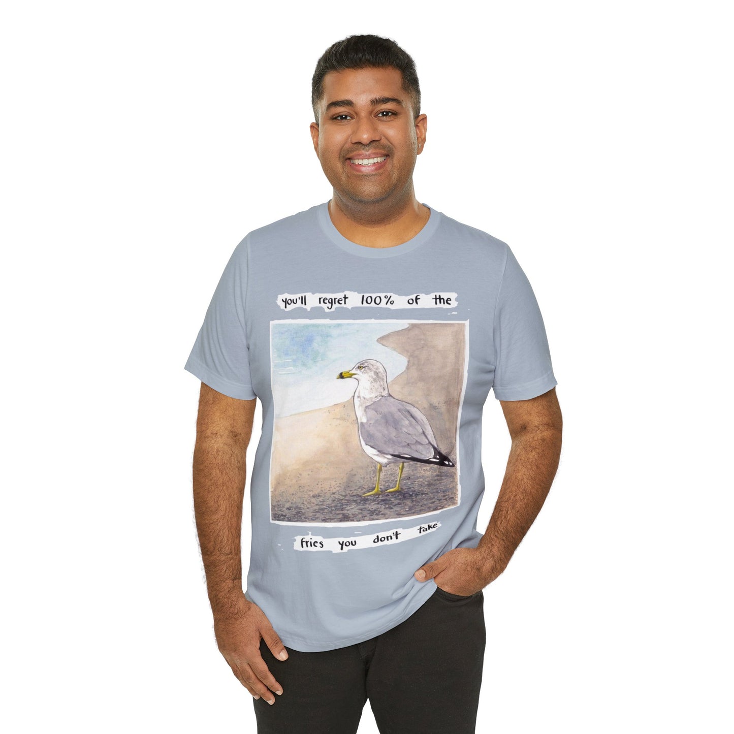 Seagull of Regret - Unisex Jersey Short Sleeve Tee