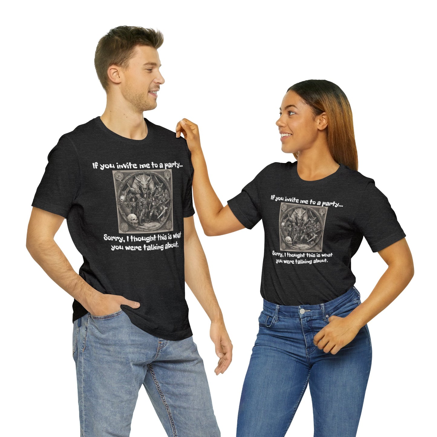 DnD Party - Unisex Jersey Short Sleeve Tee