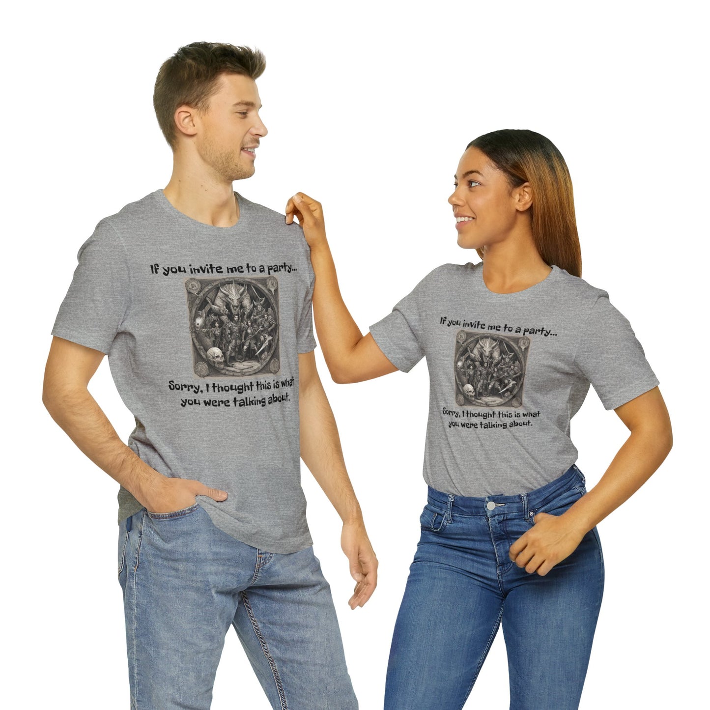 DnD Party - Unisex Jersey Short Sleeve Tee