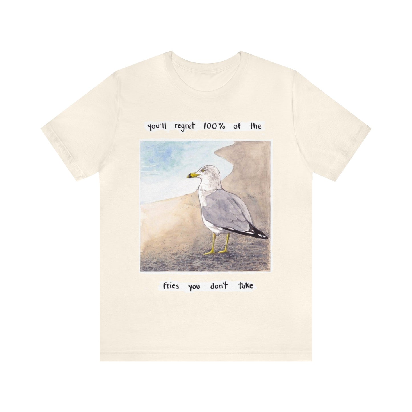 Seagull of Regret - Unisex Jersey Short Sleeve Tee